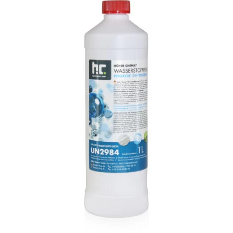 1 X 1 Litre Péroxyde D'hydrogène 11,9 %