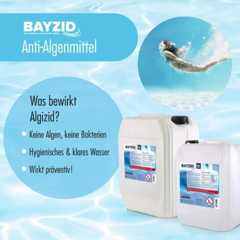 1 X 5 Litre BAYZID Anti-algues – Image 2