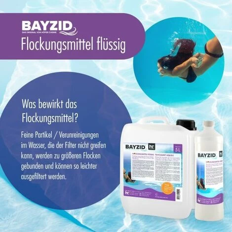 1 X 1 Litre Bayzid Floculant Liquide – Image 3