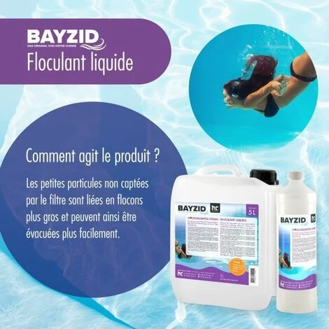 1 X 1 Litre Bayzid Floculant Liquide – Image 4