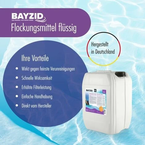 1 X 1 Litre Bayzid Floculant Liquide – Image 5