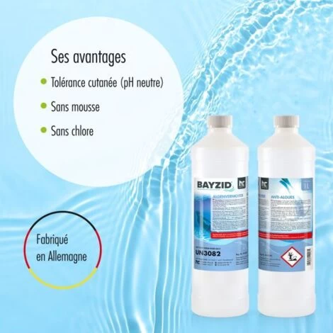 1 X 20 Litre Bayzid Anti-algues – Image 3