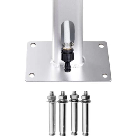 Douche De Jardin 215 Cm Aluminium VidaXL – Image 5