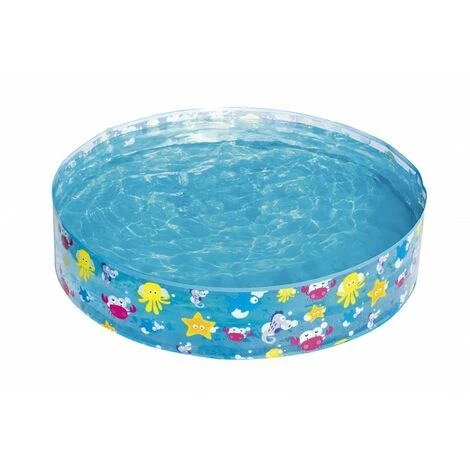 Piscine Hors Sol Ronde - 277 L - Fill'n'Fun - D 122 Cm X H 25 Cm - Livraison Gratuite