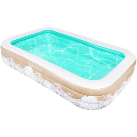 Brace Master Piscine Gonflable Pour Enfants 92 X 56 X 22pour Enfants De 3 Ans Et Plus Piscine Gonflable Pour Enfants Adultes Extérieur Jardin Arrière-cour Vert