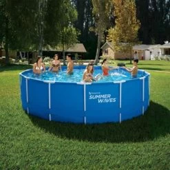 Summer Waves Piscine Tubulaire ø4,57x1,22M SummerWaves