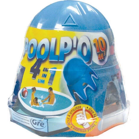 GRE Kit Complet De Traitement Poolp'o Pour Piscines Jusqu'Ã 10m3