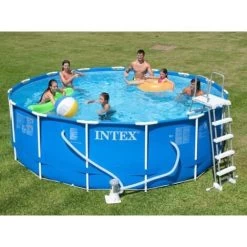 Piscine Tubulaire INTEX Metal Frame - Ronde - 457x122cm