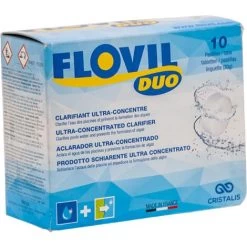 Flovil DUO Clarifiant Ultra-concentré Avec Anti-algues