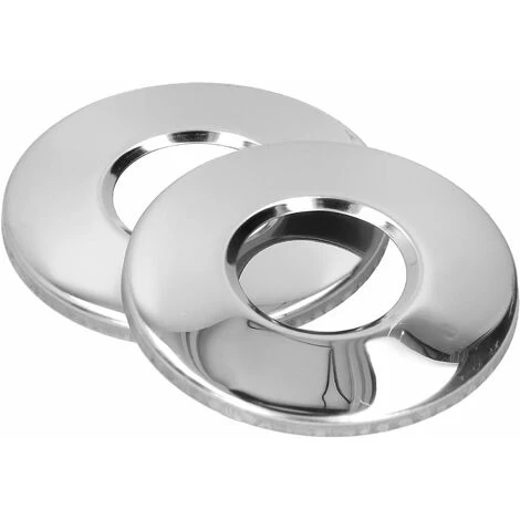 Couverture De Remplacement D'échelle De Piscine,2 Pièces Plaque De Couverture D'écusson D'échelle De Piscine Pour Pièces De Rechange De Main Courante De Piscine De Tuyau D'échelle De 4.3 Cm LO-Ron – Image 3