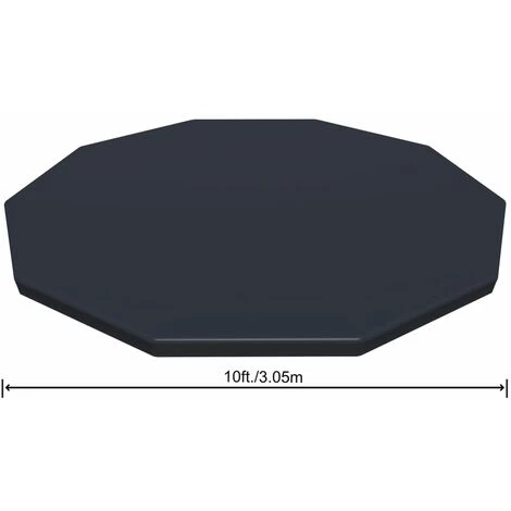Elegant-Stil Bestway Couverture De Piscine Flowclear 305 Cm,pour Salon/Jardin,Montage Facile,1,89 Kg – Image 3