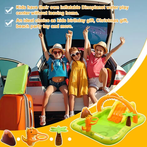 Aire De Jeux Jurassic Centre De Jeu Gonflable 246x193x110cm Pour 2 Ans Et Plus – Image 5