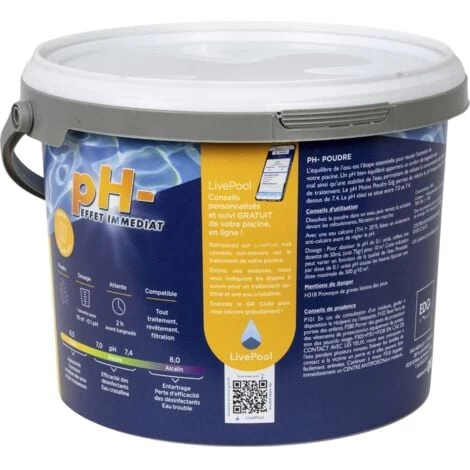 Réducteur De Ph Ph- En Poudre 5 Kg – Image 2