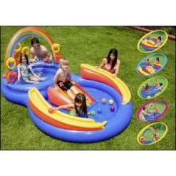 Terrain De Jeu Arc-en-ciel Intex 57453