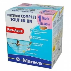 Traitement Complet Mareva Rev-Aqua 1 Mois - Piscine 18-30 M3 (Revaqua) - L'unité