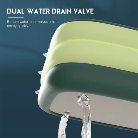 Piscine Gonflable Piscine Auto-gonflante Pour Jardin Extérieur (Island Green 1.8m) – Image 3