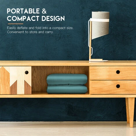 Piscine Gonflable Piscine Auto-gonflante Pour Jardin Extérieur (Island Green 1.8m) – Image 4