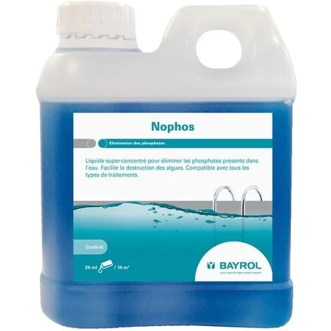 Bayrol Nophos - Anti-phosphates Liquide Super-concentré 1L