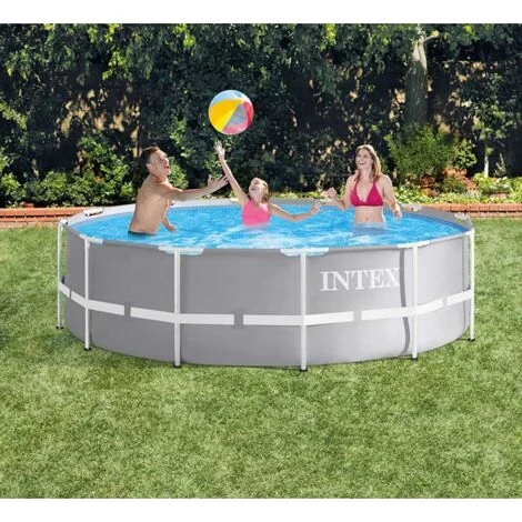 Piscine Hors-sol Ronde 366x99 Prism Frame Intex 26716 – Image 3