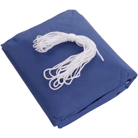 Couverture De Piscine Ronde étanche à La Poussière Isolation Thermique Numéro 4 Couverture De Piscine Gonflable Pour La Maison à L'extérieur 2.45x2.45m – Image 3